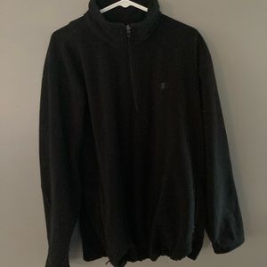 In Great Condition! CHAMPION Fleece Half Zip Size XL
